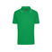 Polo cuello con rayas hombre JN986. Color fern/green/white.