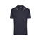 Polo cuello con rayas hombre JN986. Color navy/white.