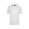 Polo cuello con rayas hombre JN986. Color white/navy.