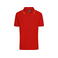 Polo cuello con rayas hombre JN986. Color tomato/white.