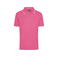 Polo cuello con rayas hombre JN986. Color pink/white.