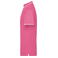Polo cuello con rayas hombre JN986. Color pink/white.