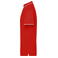 Polo cuello con rayas hombre JN986. Color tomato/white.