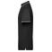 Polo cuello con rayas hombre JN986. Color black/white.