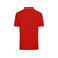 Polo cuello con rayas hombre JN986. Color tomato/white.