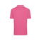 Polo cuello con rayas hombre JN986. Color pink/white.