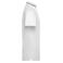 Polo cuello con rayas hombre JN986. Color white/navy.