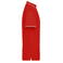 Polo cuello con rayas hombre JN986. Color tomato/white.