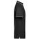 Polo cuello con rayas hombre JN986. Color black/white.