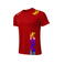 Camiseta técnica niño Denia Kid. Color rojo.