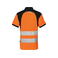 Polo de alta visibilidad clase 2 hombre 6008. Color naranja/negro.