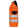 Camiseta de alta visibilidad clase 2 hombre 6009. Color naranja/negro.