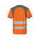 Camiseta de alta visibilidad clase 2 hombre 6009. Color naranja.