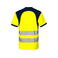 Camiseta de alta visibilidad clase 2 hombre 6009. Color limón.