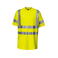 Camiseta de alta visibilidad hombre 6010. Color limón.