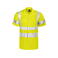 Polo de alta visibilidad clase 3 hombre 6011. Color limón.