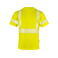Camiseta de alta visibilidad clase 2/3 hombre 6013. Color limón.