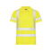 Polo de alta visibilidad hombre 6040. Color limón.