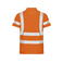 Polo de alta visibilidad hombre 6040. Color naranja.