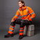 Chaqueta softshell de alta visibilidad clase 3 hombre 6105. .