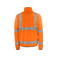 Chaqueta softshell de alta visibilidad clase 3 hombre 6105. Color naranja/negro.