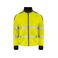 Sudadera de alta visibilidad con cremallera hombre 6109. Color amarillo.