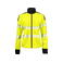 Sudadera de alta visibilidad con cremallera clase 2/3 mujer 6111. Color amarillo.