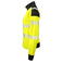 Sudadera de alta visibilidad con cremallera clase 2/3 mujer 6111. Color amarillo.