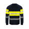 Sudadera de alta visibilidad clase 1 hombre 6129. Color limón.