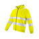 Sudadera de alta visibilidad con capucha y cremallera clase 2/3 hombre 6132. Color amarillo.