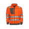 Chaqueta polar de alta visibilidad hombre 6303. Color naranja.