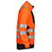 Chaqueta polar de alta visibilidad hombre 6303. Color naranja/negro.