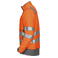 Chaqueta polar de alta visibilidad hombre 6303. Color naranja.