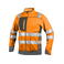 Chaqueta polar de alta visibilidad hombre 6303. Color naranja.