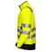 Chaqueta polar de alta visibilidad hombre 6303. Color amarillo.