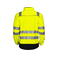 Chaqueta polar de alta visibilidad hombre 6303. Color amarillo.