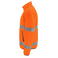 Chaqueta polar de alta visibilidad hombre 6327. Color naranja/negro.