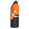 Traje de agua de alta visibilidad unisex 6403. Color naranja/negro.