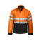 Chaqueta de alta visibilidad clase 3 hombre 6407. Color naranja/negro.