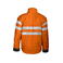 Chaqueta de alta visibilidad clase 3 hombre 6407. Color naranja/negro.