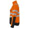 Chaqueta de alta visibilidad acolchada clase 2 hombre 6415. Color naranja/negro.