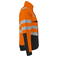 Chaqueta de alta visibilidad acolchada clase 2 hombre 6415. Color naranja/negro.