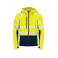 Chaqueta de alta visibilidad con capucha hombre 6416. Color limón.