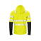 Chaqueta de alta visibilidad con capucha hombre 6416. Color amarillo.