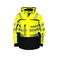 Chaqueta de alta visibilidad con capucha clase 2 hombre 6417. Color amarillo.