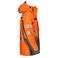 Chaqueta de alta visibilidad con capucha clase 2 hombre 6417. Color naranja.