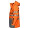 Chaqueta de alta visibilidad con capucha clase 2 hombre 6417. Color naranja.