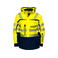 Chaqueta de alta visibilidad con capucha clase 2 hombre 6417. Color limón.