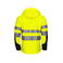 Chaqueta softshell de alta visibilidad con capucha clase 2 hombre 6419. Color amarillo.