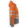 Chaqueta de alta visibilidad con capucha clase 3 hombre 6422. Color naranja.